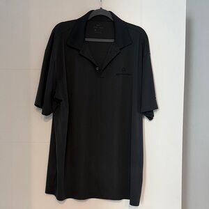Nike Black Men's Polo with Subtle Logo